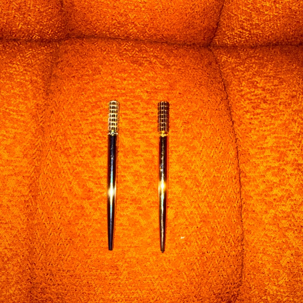 Swarovski Rose Gold and Silver Pens